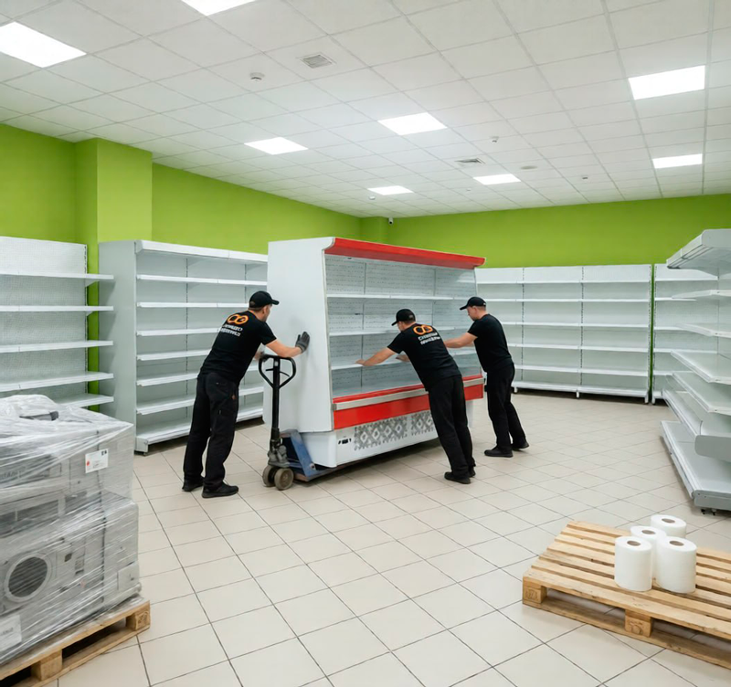 Переезд магазина в Ялте